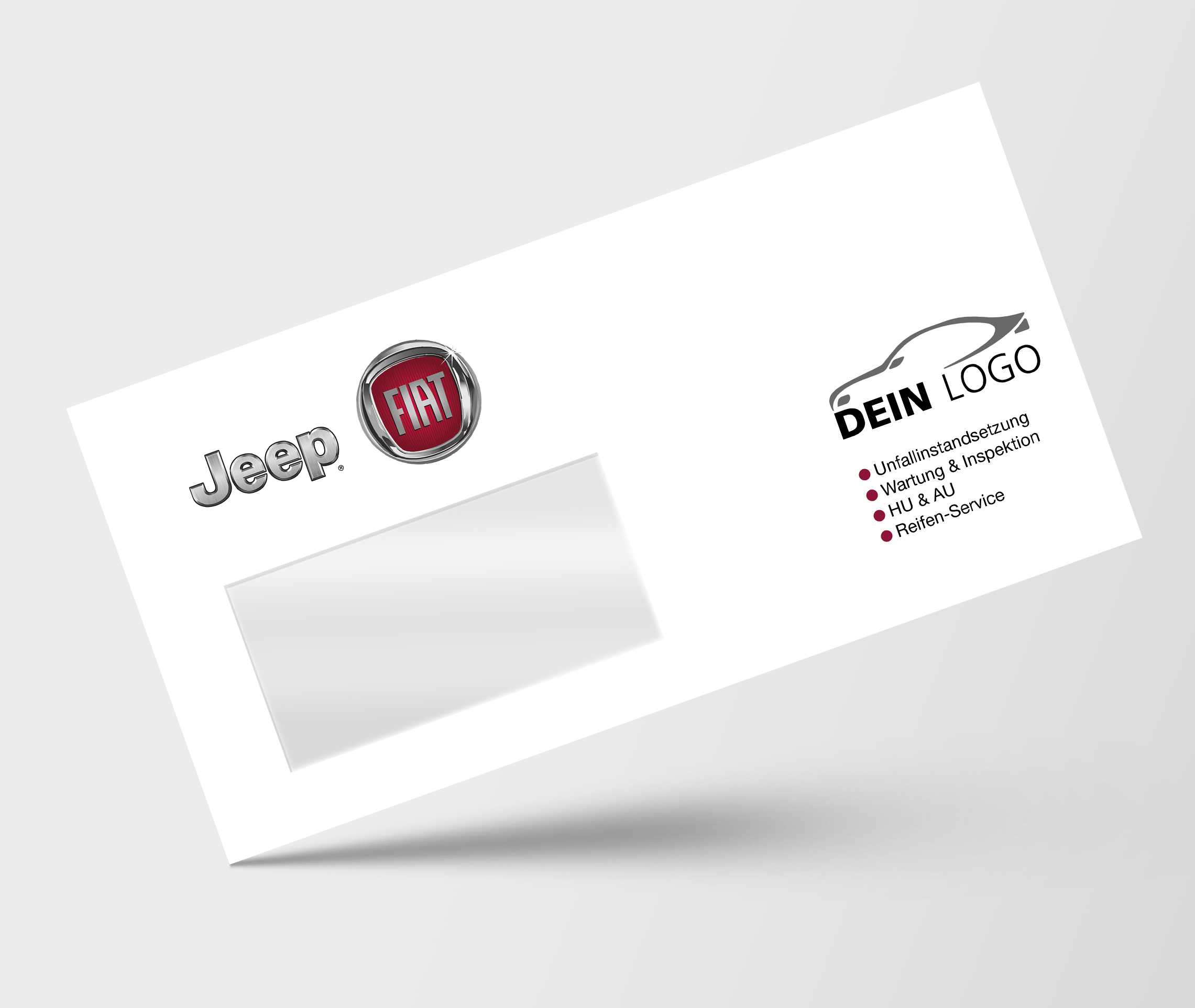 Briefhüllen - Briefumschläge KFZ Werkstatt Autohaus