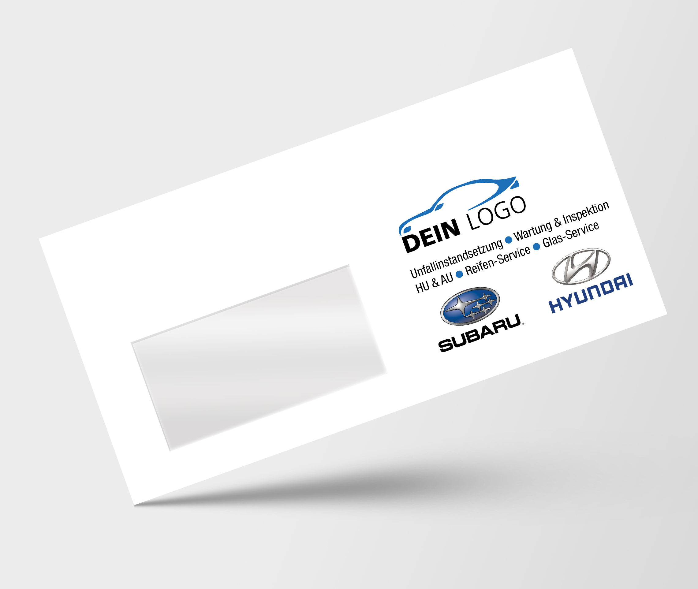 Briefhüllen - Briefumschläge KFZ Werkstatt Autohaus